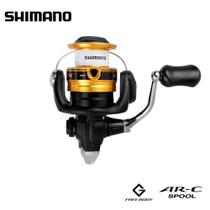 Molinete Ambidestro FX FC Grafite / Alumínio 2 + 1 Rolamentos Preto e Dourado - Shimano