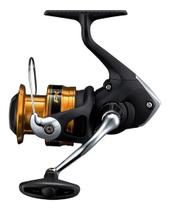 Molinete de pesca shimano fx fc c3000 - 3 rolamentos - drag: 8,5kg - rec.: 5.0:1 - aluminio