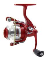 Molinete micro maruri milo joker 800 vermelho 4 rolamentos 5.1:1 drag: 4kg pesca leve/ultra light