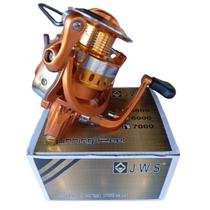 Molinete para pesca MK7000 carretel alumínio 10 rolamentos - Fishing Reel