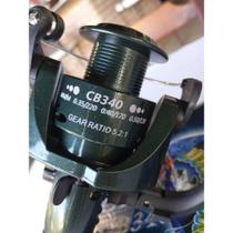 Molinete para pescaria CB340 Coblla 3 rolamentos
