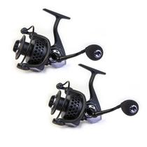 Molinete Pesca Alumínio BK-2000 13 + 1 Rolamento Manivela Intercambiável 2un