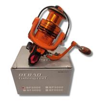 Molinete Pesca Bf 2000 Carretel Alumínio 11 Rolamentos Debao