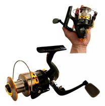 Molinete Pesca Pesada Alto Mar 6000 Drag 16 Kg 15 Rolamentos