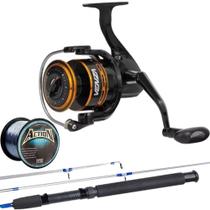 Molinete Venza 3000 Drag 6Kg 6 Rol Vara 1,80mt 20lb 600mts Linha