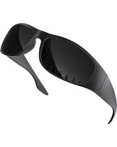 Molino de Gafas grinderPUNCH Super Oscuras Polarizadas Estilo Biker Negro