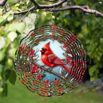 Molino de Viento 3D Cardeal Rojo SAC SMARTEN ARTS 25 cm Molino de Viento 3D Cardeal Rojo SAC SMARTEN ARTS 25 cm