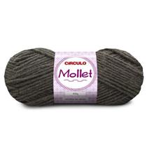 MOLLET 100gr - COR 7947 - Granito (Fibra Negra)