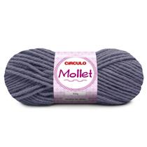 MOLLET 100gr - COR 8098 - Cinza alfalto