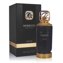 Momento Cologne para Homens Eau de Parfum Ambarado Quente e Picante Perfume Duradouro 100ml com Mandarim, Rosa Damascena, Oud, Madeira de Âmbar Fragrância Rica e Sedutora para Dia e Noite Momento Cologne para Homens Eau de Parfum Ambarado Quente e Picante Perfume Duradouro 100ml com Mandarim, Rosa Damascena, Oud, Madeira de Âmbar Fragrância Rica e Sedutora para Dia e Noite