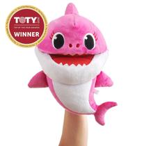 Mommy Shark Fantoche de Pelúcia 24cm com Música Original Baby Shark WomWee SUNNY 2354