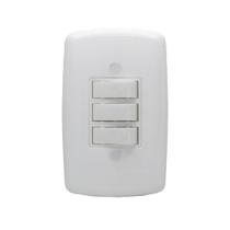 Mônaco Premium 3 Interruptores com Design Refinado