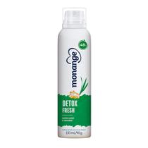 Monange desodorante aerossol detox fresh com 150ml