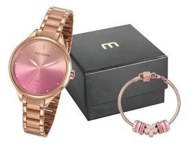 Mondaine Rosé KIT c Pulseira Original 32101LPMKRE2 Mondaine Rosé KIT c Pulseira Original 32101LPMKRE2