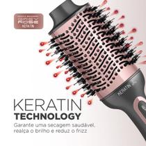 MONDIAL Escova Secadora Keratin, Bivolt, 1200W,