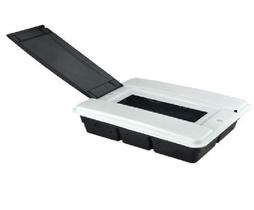 Mondiale Quadro Distribuição Embutir 12/18 Disjuntores Fumê