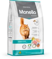 Monello gatos adultos bolas de pelos frango e peixe 1kg