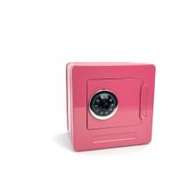 Money Bank Creative Pink com fechadura combinada de metal 480 g Money Bank Creative Pink com fechadura combinada de metal 480 g