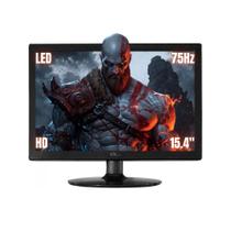 Monitor 15.4'' Led 75Hz HD HDMI/VGA Compacto, Econômico e Versátil Ideal para Home Office - VX PRO