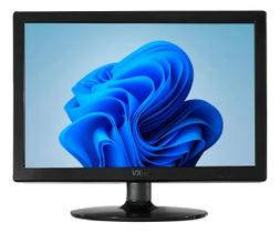 Monitor 15 LED HD 60Hz 5ms HDMI e VGA furação para suporte ideal para PDV e escritórios VXpro