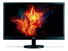 Monitor 18,5 aoc e970swhnl led wide preto vga/hdmi