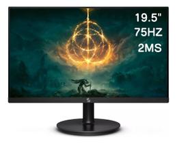 Monitor 19.5 Led 3green 75hz Hd Gamer 2ms Hdmi E Vga Vesa Cor Preto 110V/220V