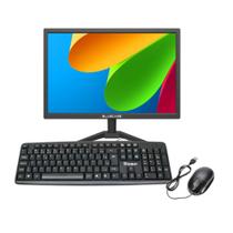 Monitor 19" polegadas led bm19k4hvw + teclado com fio sumay + mouse com fio - Bluecase Monitor 19" polegadas led bm19k4hvw + teclado com fio sumay + mouse com fio - Bluecase