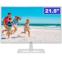 Monitor 21.5" LED Full HD Widescreen HDMI HQ 21.5HQ-LED VESA Ajuste de inclinação Branco