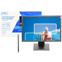Monitor 22" LED Touchscreen Tela Full Hd 75hz Vga Aitek - Sigma-mt221mt Lite