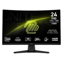 Monitor 23.6' MSI Curvo MAG 242C Full HD 180Hz 1ms 1920x1080 - 9S6-3BC31T-004 Monitor 23.6' MSI Curvo MAG 242C Full HD 180Hz 1ms 1920x1080 - 9S6-3BC31T-004