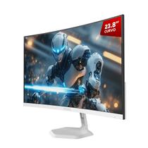 Monitor 23.8" 100Hz Curvo Gamer Escritório Office FHd 5Ms HDMI + VGA Pcyes Branco Monitor 23.8" 100Hz Curvo Gamer Escritório Office FHd 5Ms HDMI + VGA Pcyes Branco