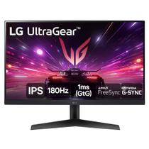 Monitor 24" Gamer LG UltraGear 24GS60F-B IPS, 180Hz, 1ms (GtG), NVIDIA G-SYNC, AMD FreeSync, HDR10, sRGB 99% LG