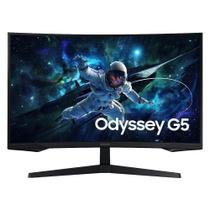 Monitor 27" Gamer Samsung Odyssey G5, Tela curva VA, 165Hz, QHD (2.560 x 1.440), 1ms, HDR10, Freesync, LS27CG552ELMZD Monitor 27" Gamer Samsung Odyssey G5, Tela curva VA, 165Hz, QHD (2.560 x 1.440), 1ms, HDR10, Freesync, LS27CG552ELMZD