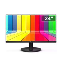 Monitor 3Green 24 Polegadas LED Full HD Widescreen 75Hz 2MS HDMI VGA Vesa Ajuste De Inclinação