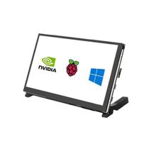 Monitor 7" Compatível com HDMI Tela Sensível ao Toque 1024x600, Tela Secundária