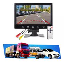 Monitor 9 Polegadas Touch Com Controle Lcd P/ Câmera De Ré