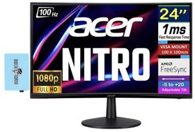 Monitor acer Nitro 24 FHD 1500R Curve 100 Hz FreeSync 1 ms