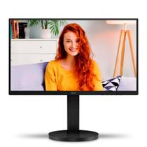 Monitor AOC 22 Full HD LED Com Ajuste Altura 75Hz 4ms 22B3HMF HDMI Bivolt