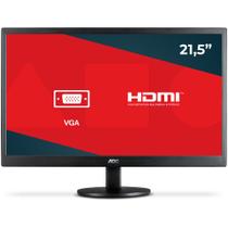 Monitor AOC LED 21,5 Polegadas HDMI VGA VESA E2270SWHEN