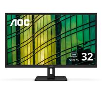 Monitor AOC Q32E2N 32" QHD 2560x1440 75 Hz IPS HDMI DP Preto