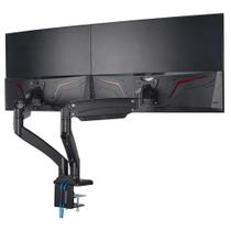 Monitor Arm Desk Mount AVLT Dual 13-43 Full Motion Black