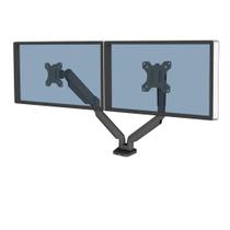 Monitor Arm Fellowes Platinum Series Dual 40" USB preto