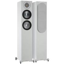 Monitor Audio Bronze 200 6G Par de Caixas Acústicas Torre 2,5-Vias para Home Theater Branco