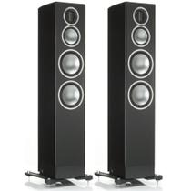 Monitor Audio Gold G300 - Par de caixas acústicas Torre 3-vias 200w 8 ohms Preto Laqueado