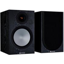 Monitor Audio Silver 100 7G Par de Caixas Acústicas Bookshelf 2-vias 120W - Preto Fosco