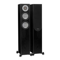 Monitor Audio Silver 200 - Par de caixas acústicas Torre para Home Theater Preto