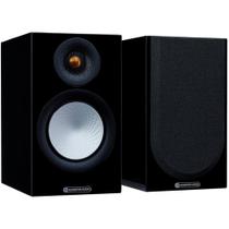 Monitor Audio Silver 50 7G Par de Caixas Acústicas Bookshelf 2-vias 100W - Preto Laqueado