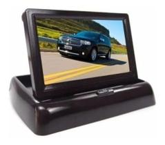 Monitor Automotivo 4,3'' Tela Retrátil Lcd Tft Veicular Dvd