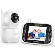 Monitor Bebê HelloBaby HB66 com Câmera e Áudio - Visão Noturna, Temperatura, Lullaby e Modo VOX