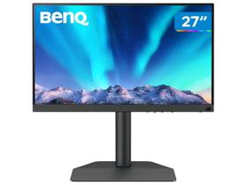 Monitor BenQ 27" SW272Q 27" 2K Quad HD IPS 99% Adobe RGB, 98% P3 Delta E ≤ 1.5 com USB-C Thunderbol